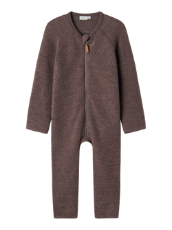 NMFWMINO WOOL BRUSHED LS SUIT  - Name It
