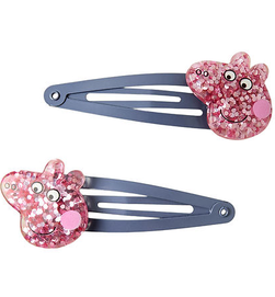 Name It Amari Peppa 2pk Hairclips  - Name It