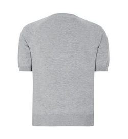 Marla SS O-neck Light Grey Melange - Soft Rebels