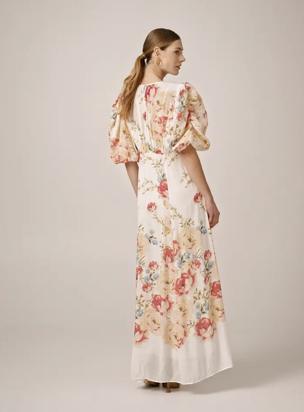 Chiffon Maxi Dress Roaslie - by TiMo