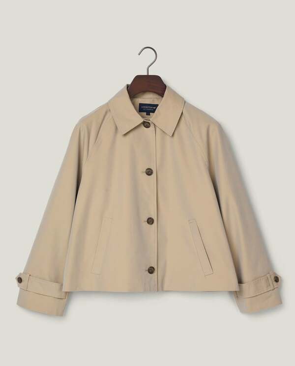 Kort Trensh Coat, beige Beige - Lexington