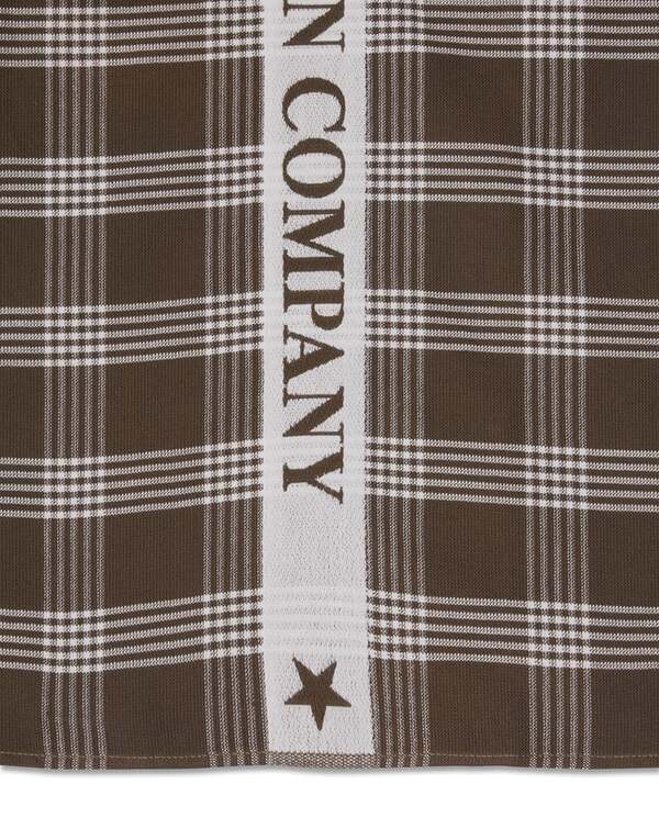 Kjøkkenhåndkle i økologisk bomullsfroté Stone/White - Lexington