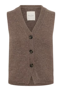 Sylva strikket vest Falcon Melange - Part Two