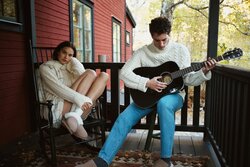 Skjerf i resirkulert ullblanding  grå/beige ruter - Lexington