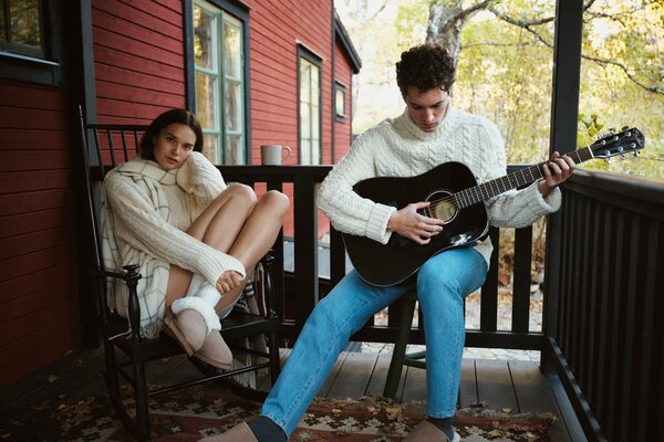 Skjerf i resirkulert ullblanding  grå/beige ruter - Lexington