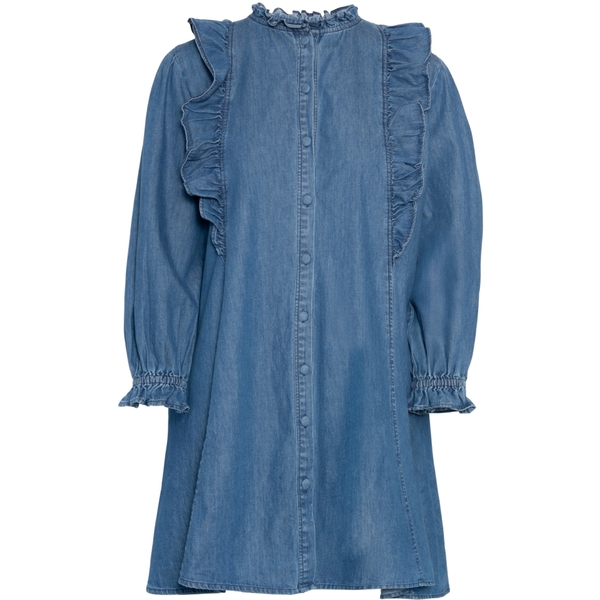 Denim dress ruffle Denim - RAH Oslo