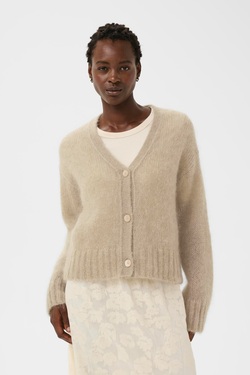 Zendaya Cardigan Light Camel Melange - Part Two
