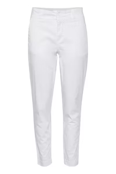 Soffys, Fitted chino pants BRIGHT WHITE - Part Two