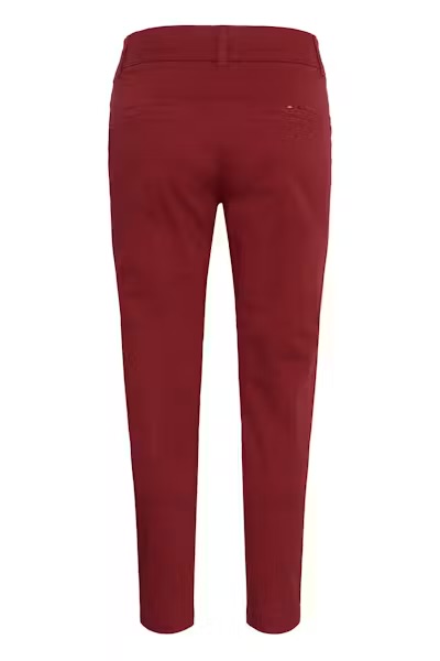 Soffys, Fitted chino pants Burnt Russet - Part Two