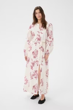Avirana Dress Pink Shadow Flower Print - Part Two