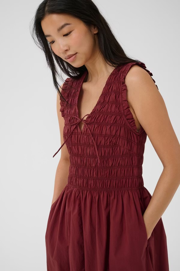 Borgnette Dress Burnt Russet - Part Two