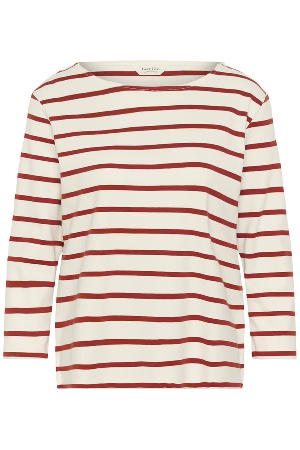 Nela Topp Eggnog/Roasted Russet Stripe - Part Two