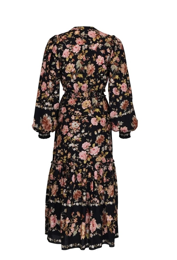 Bohemian Midi Dress Evening Field - by TiMo
