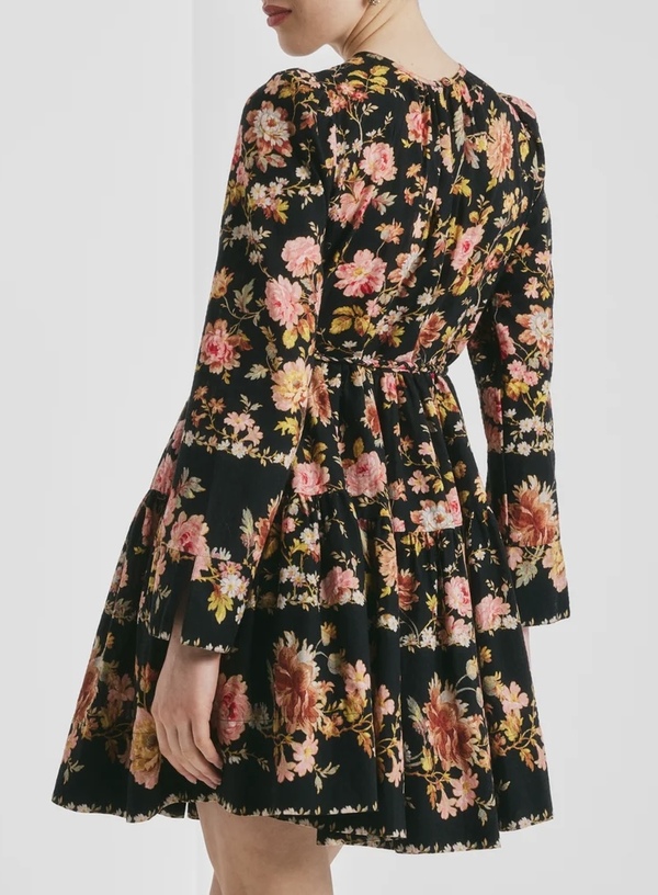 Bohemian Shift Dress Evening Field - by TiMo
