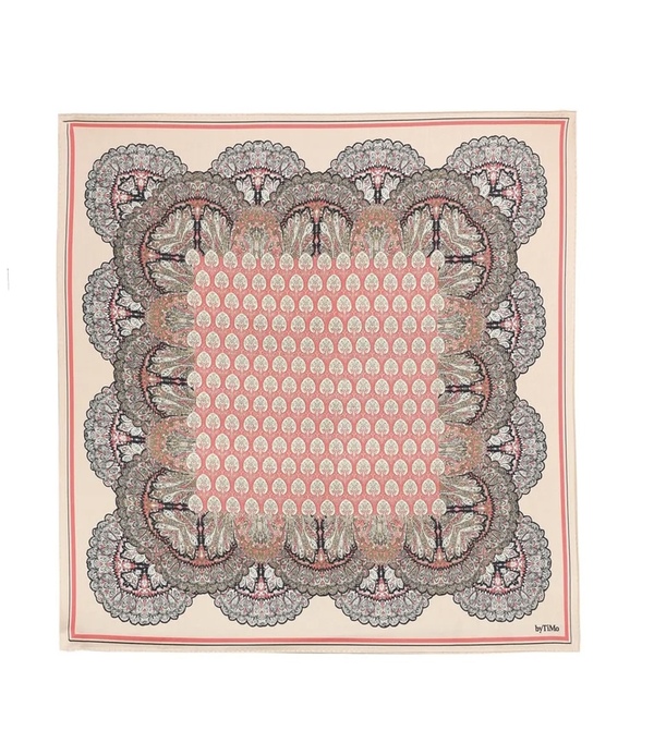 Silk Scarf Autumn Paisley - by TiMo