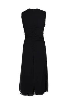 Chiffon Sleevless Dress Black - by TiMo