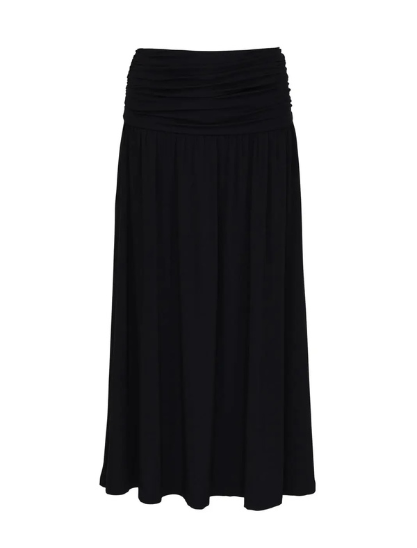 Jersey Skirt Black - by TiMo