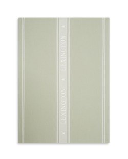 Icons Star kjøkkenhåndkle, bomullsjacuard Sage Green/White - Lexington
