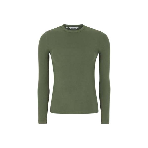 Fenja O-neck Top Tea Leaf - Soft Rebels