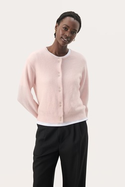 NinellPW Cardigan Mauve Chalk - Part Two