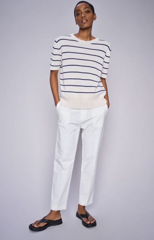 Nora Estelle Pant ecru - Mos Mosh