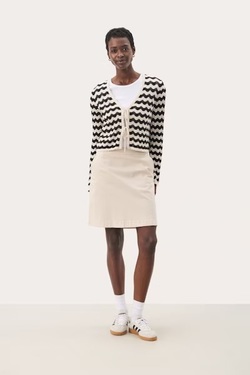 RosefinePW CA Whitecap/Black Pointelle - Part Two