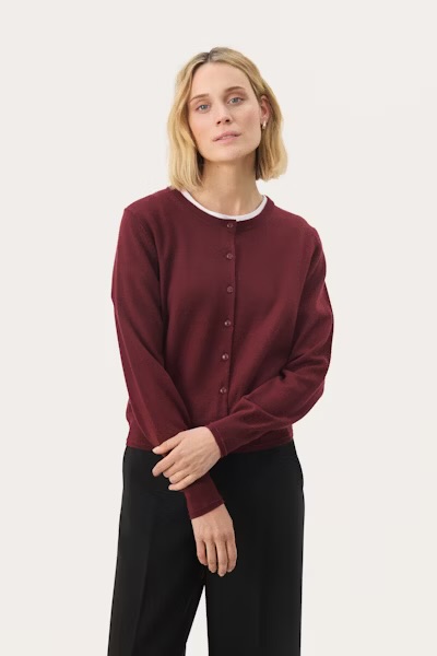 NoelaniPW Cardigan Tawny Port - Part Two