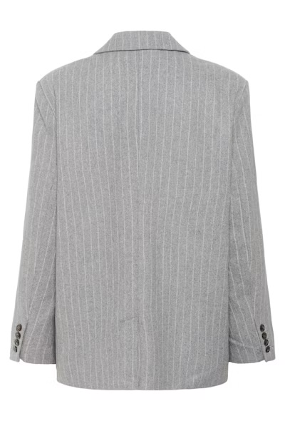 Somaya Dressjakke Medium Gray Pin Stripe - Part Two