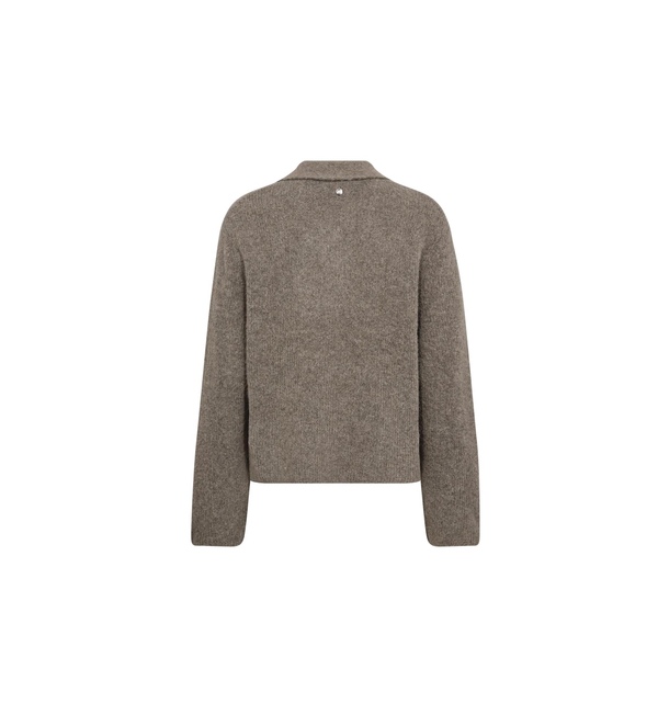 Thora Aidy Polo Knit Falcon - Mos Mosh